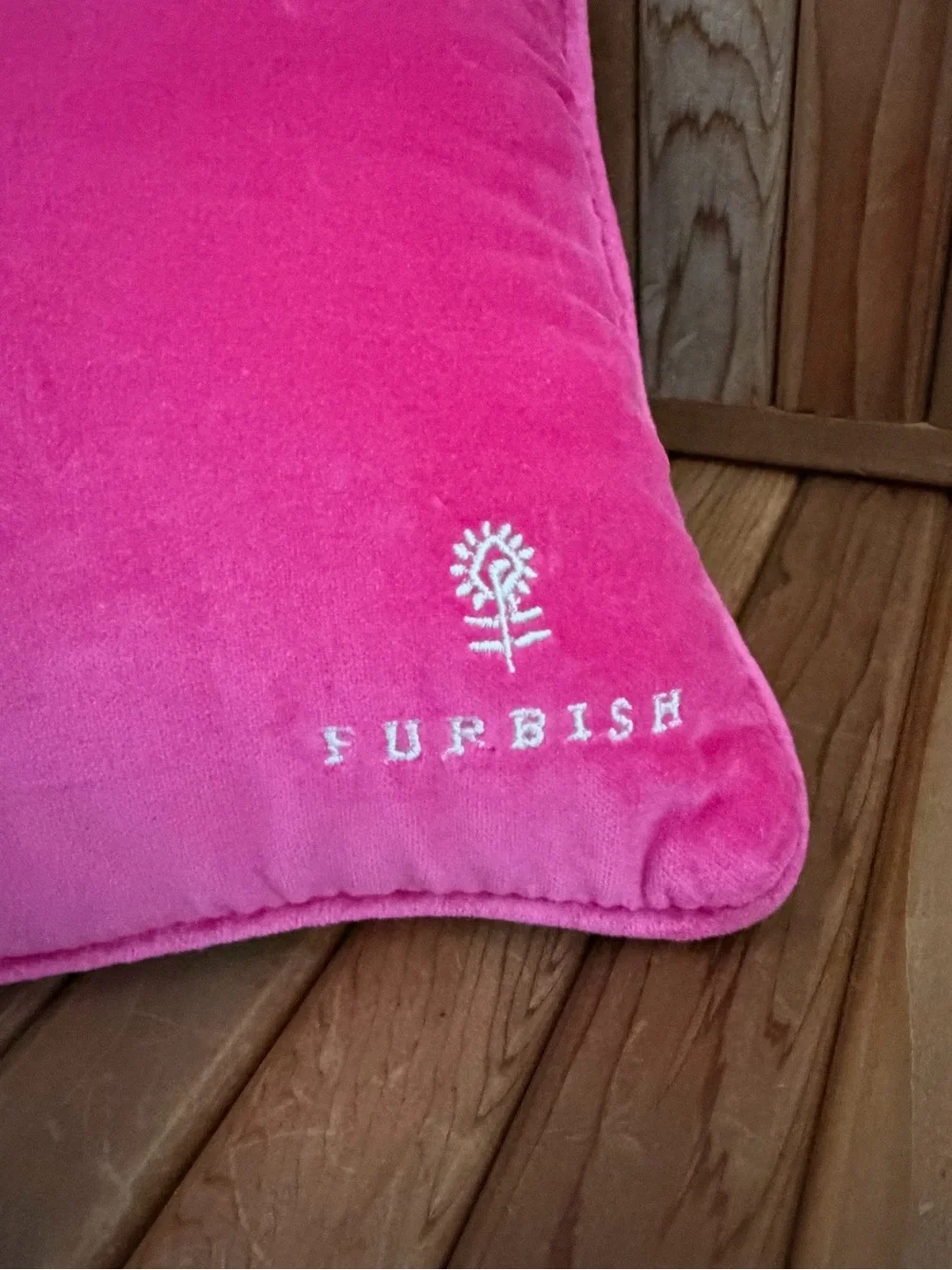 Furbish Studio ‘So Much Panic,Very Little Disco’ Needlepoint Lumbar Throw Pillow
